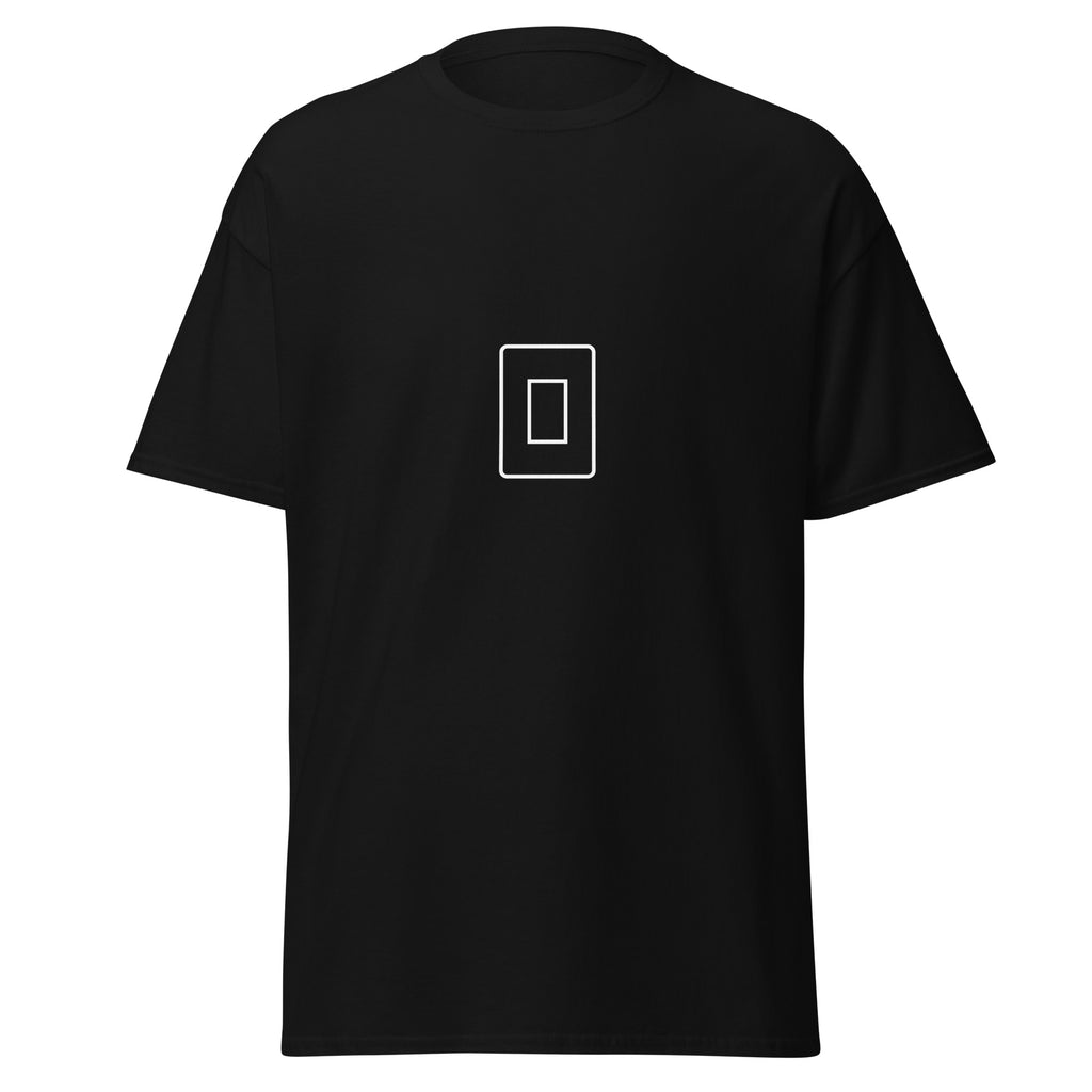 Lichtschalter T-Shirt – Vorderansicht